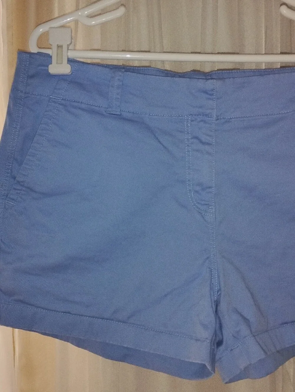 Vineyard Vines Women's Blue Chino Cotton Twill Stretch Shorts Size 14 beach prep